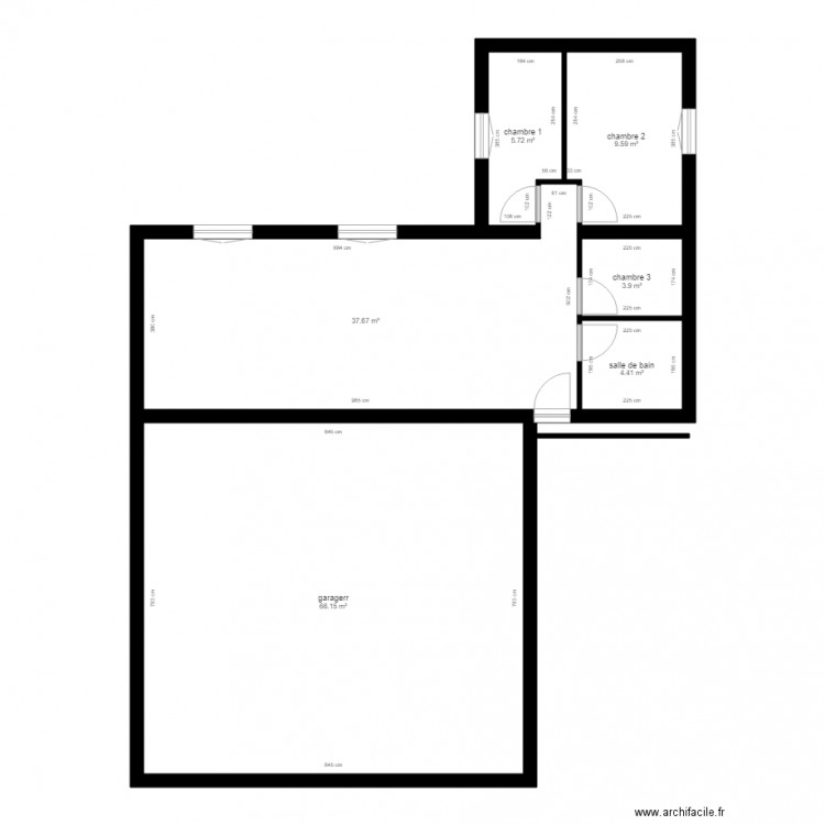 BAICHON. Plan de 0 pièce et 0 m2