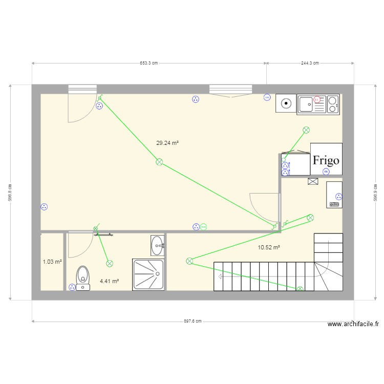 Briard. Plan de 0 pièce et 0 m2