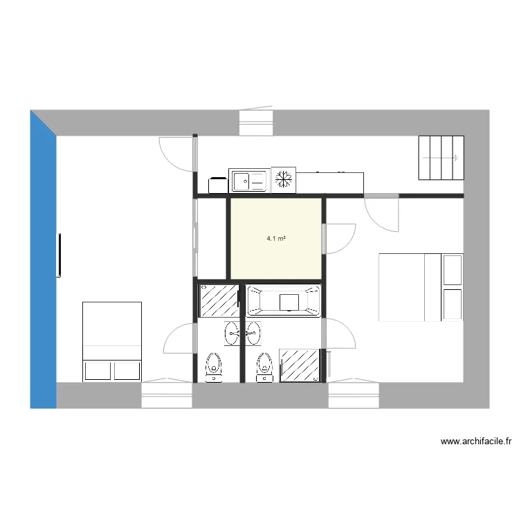 appartement Gournay. Plan de appartement Gournay. Plan de