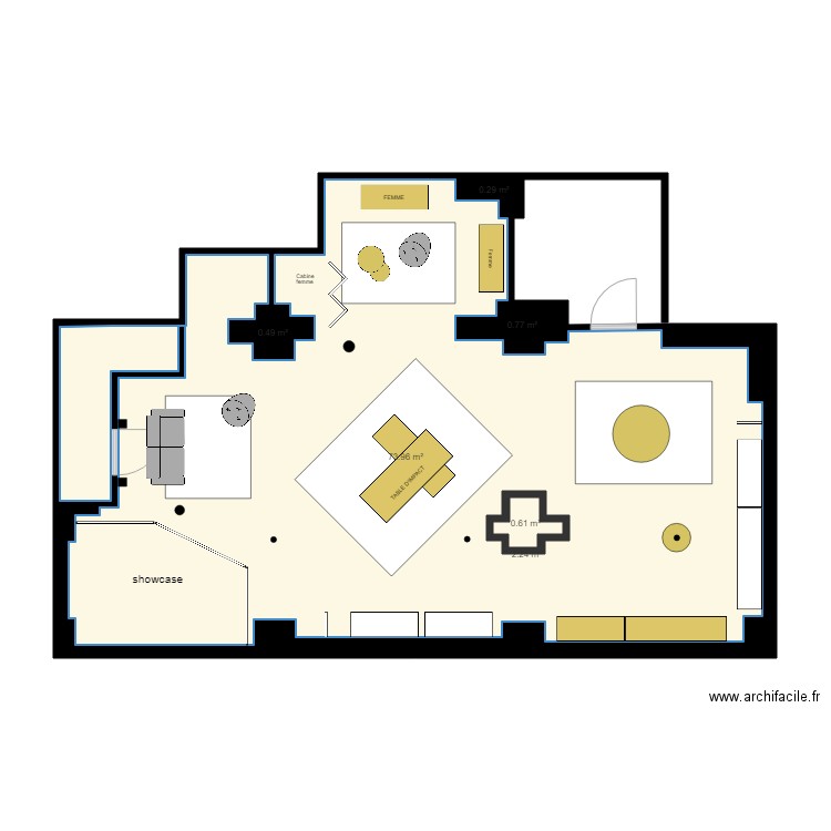 Toulouse sous sol 1. Plan de 0 pièce et 0 m2