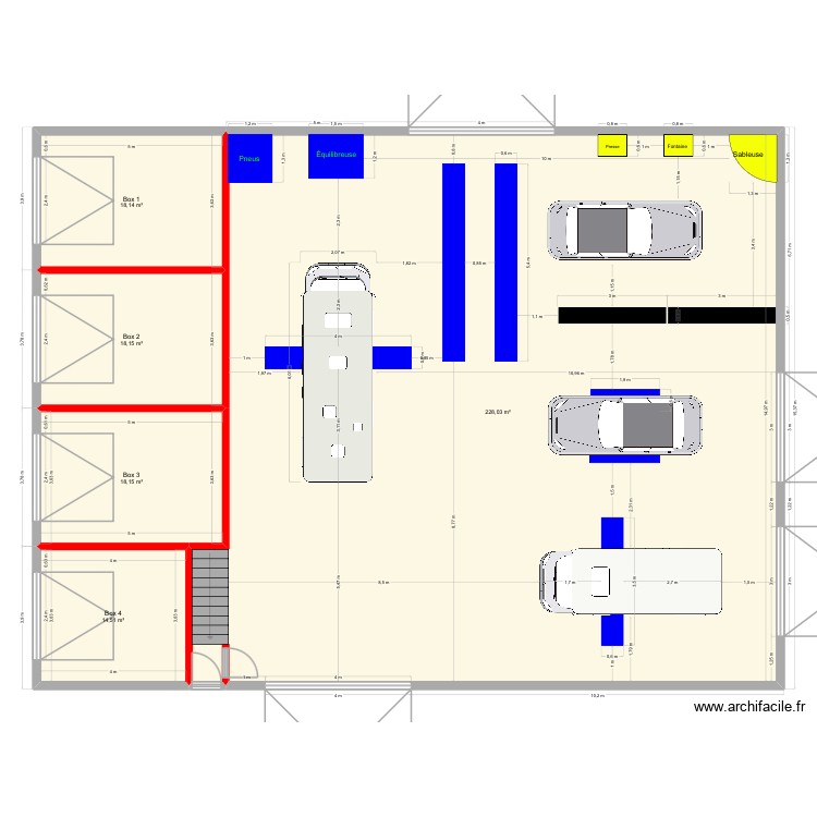 Extension. Plan de 0 pièce et 0 m2