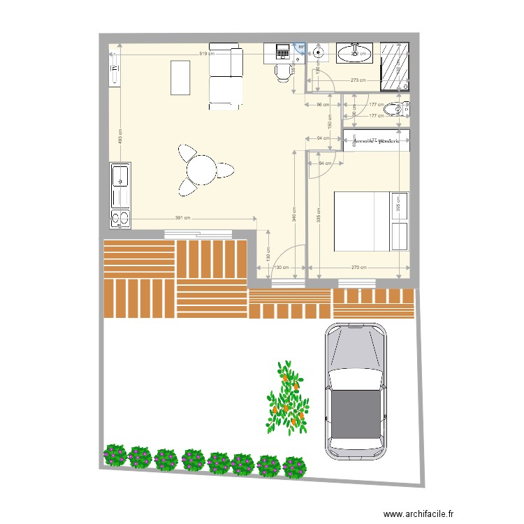 plan maison meschers 2. Plan de 0 pièce et 0 m2