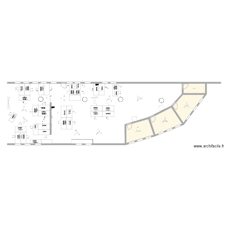 plan de l'atelier . Plan de 0 pièce et 0 m2