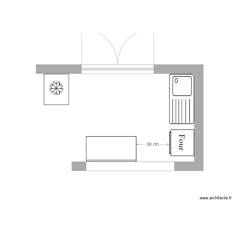 ECOLE DE COTTEUGE. Plan de 