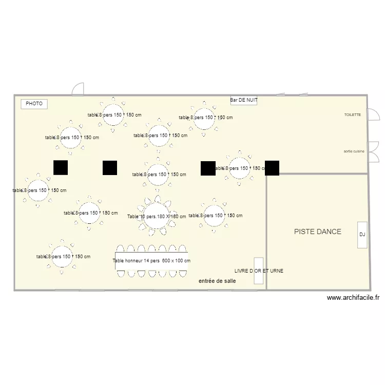 CHATE DE LA MOTHE v2. Plan de 