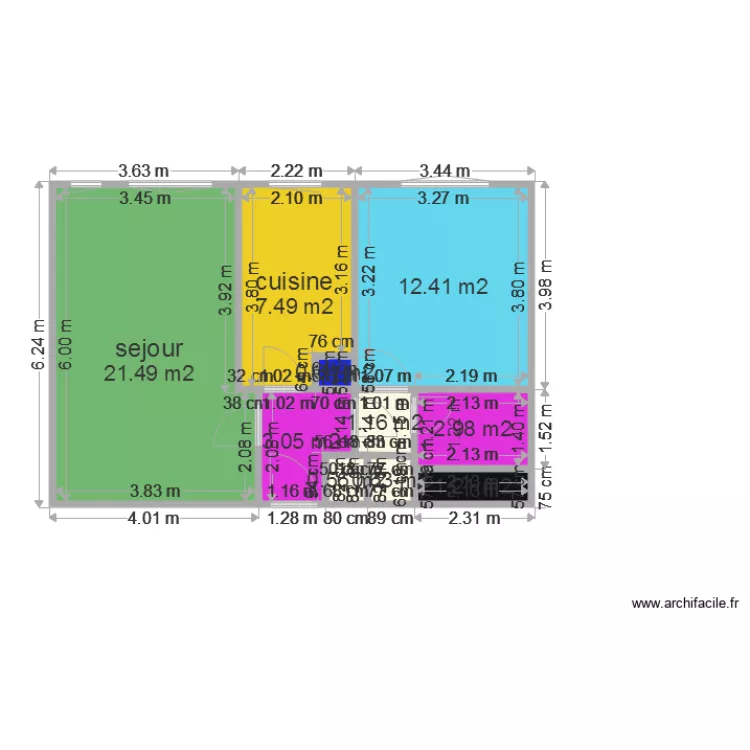 maison breuillet2. Plan de 