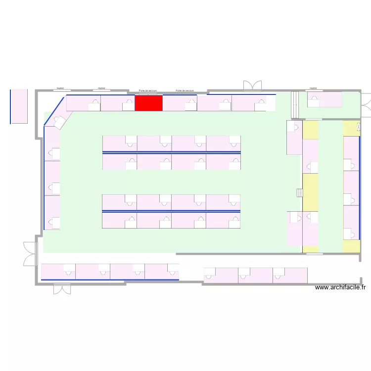 Rouzic 2019. Plan de 