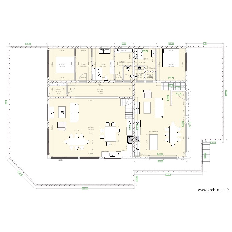 projet 9. Plan de 0 pièce et 0 m2