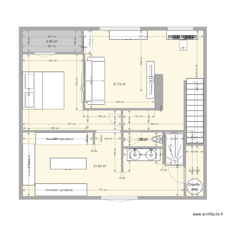 Maison Mike Etage 2018 12 17 option 2. Plan de 0 pièce et 0 m2