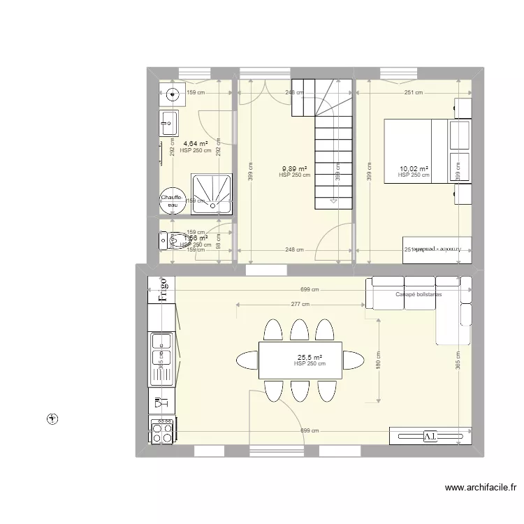 Aménagement M2 RdC. Plan de Aménagement M2 RdC. Plan de