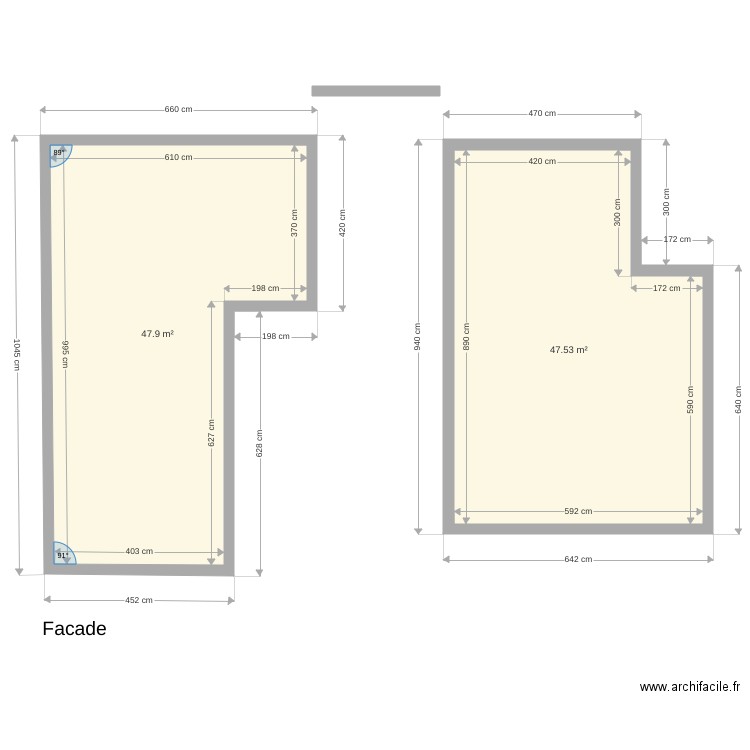  toit partie gauche. Plan de 0 pièce et 0 m2