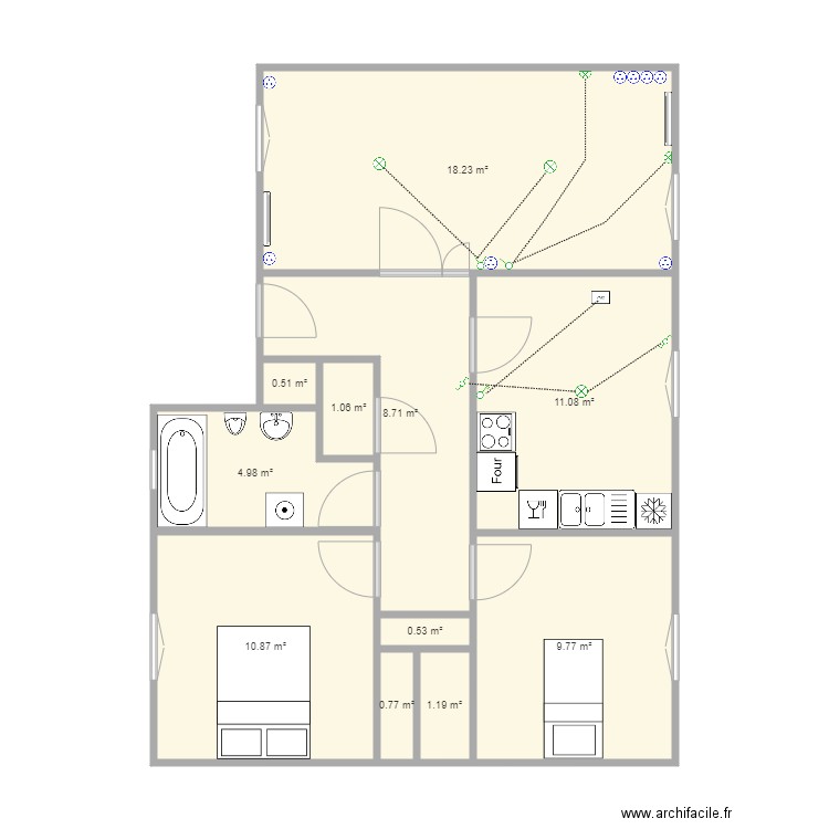 essai. Plan de 0 pièce et 0 m2