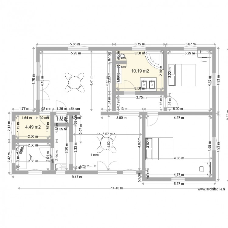 projet006. Plan de 0 pièce et 0 m2