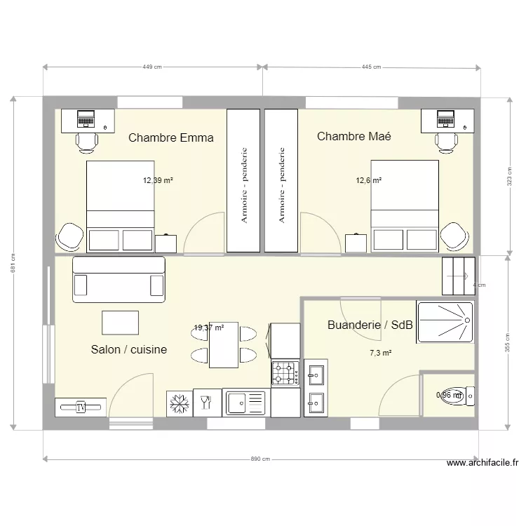 plan cieurac V10. Plan de 