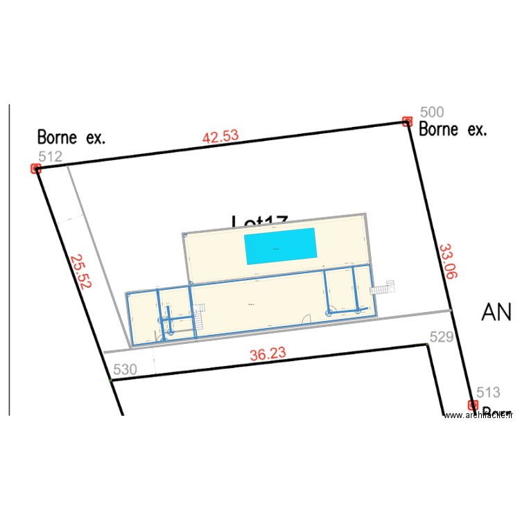 MONMAIN2. Plan de 0 pièce et 0 m2