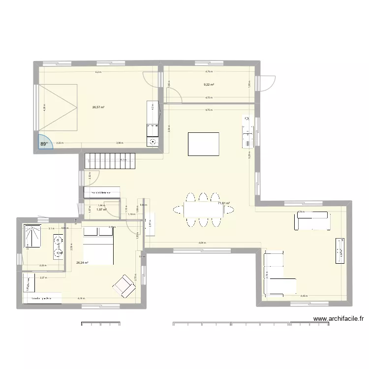 Maison 2. Plan de Maison 2. Plan de