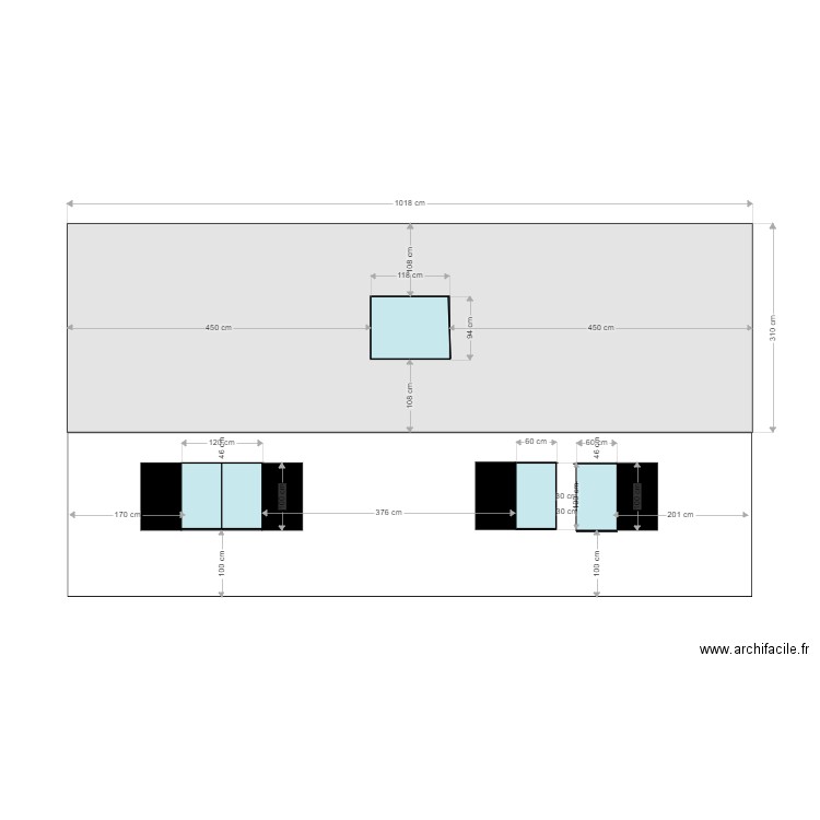 Plan IFCT nord Projet. Plan de 0 pièce et 0 m2