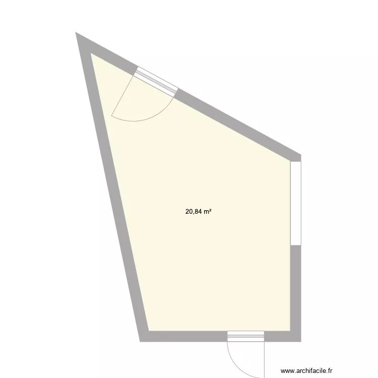 entr&eacute;e pornich. Plan de 