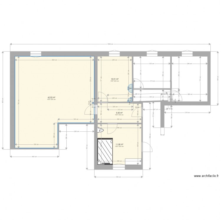 pigeoneau futur. Plan de 0 pièce et 0 m2