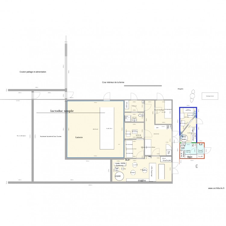 FA conteneur. Plan de 0 pièce et 0 m2