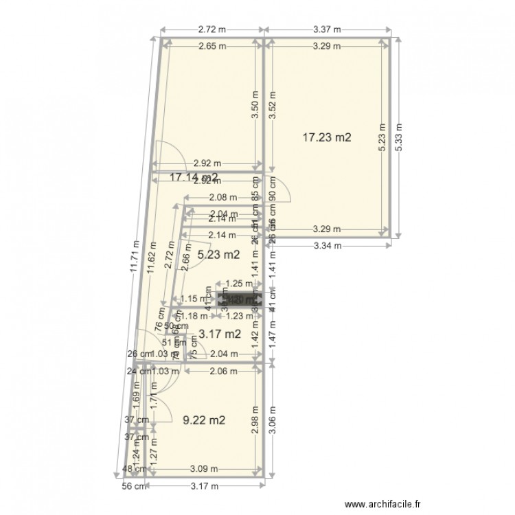 dupuy. Plan de 0 pièce et 0 m2