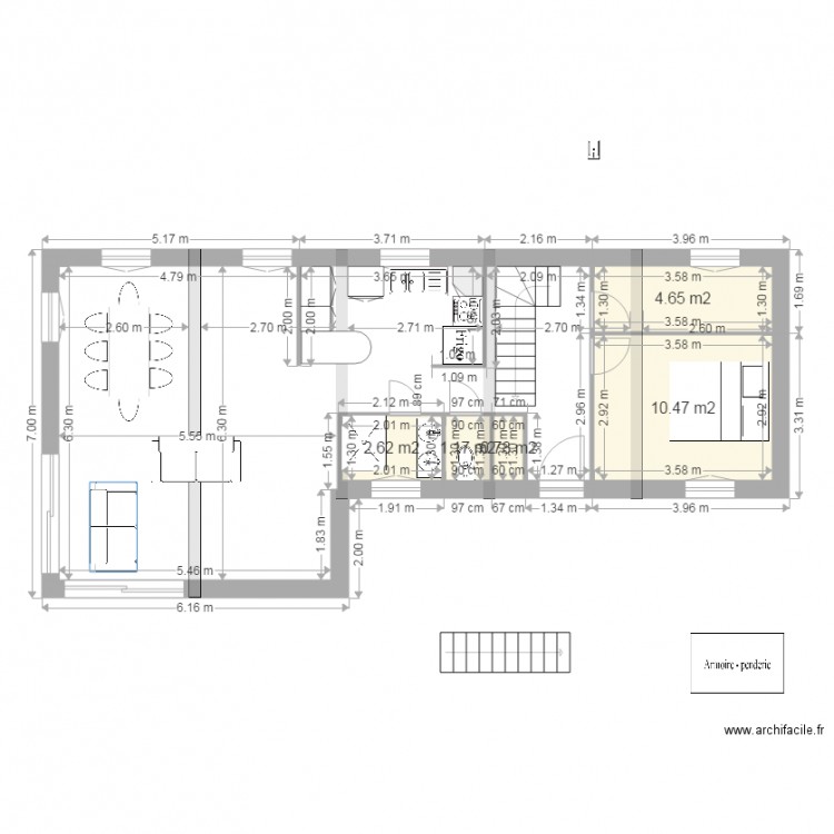 gite 3 rdc 2 autre cuisine. Plan de 0 pièce et 0 m2