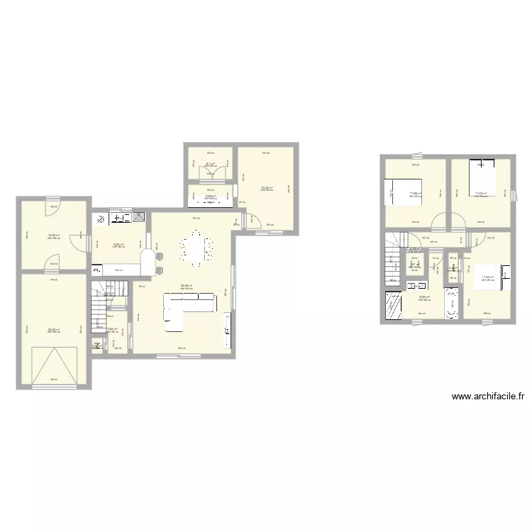 maison 1. Plan de maison 1. Plan de
