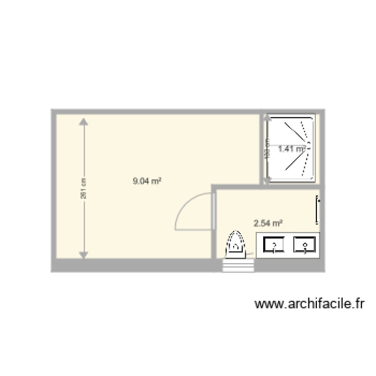bonbon salle de bains2. Plan de 0 pièce et 0 m2