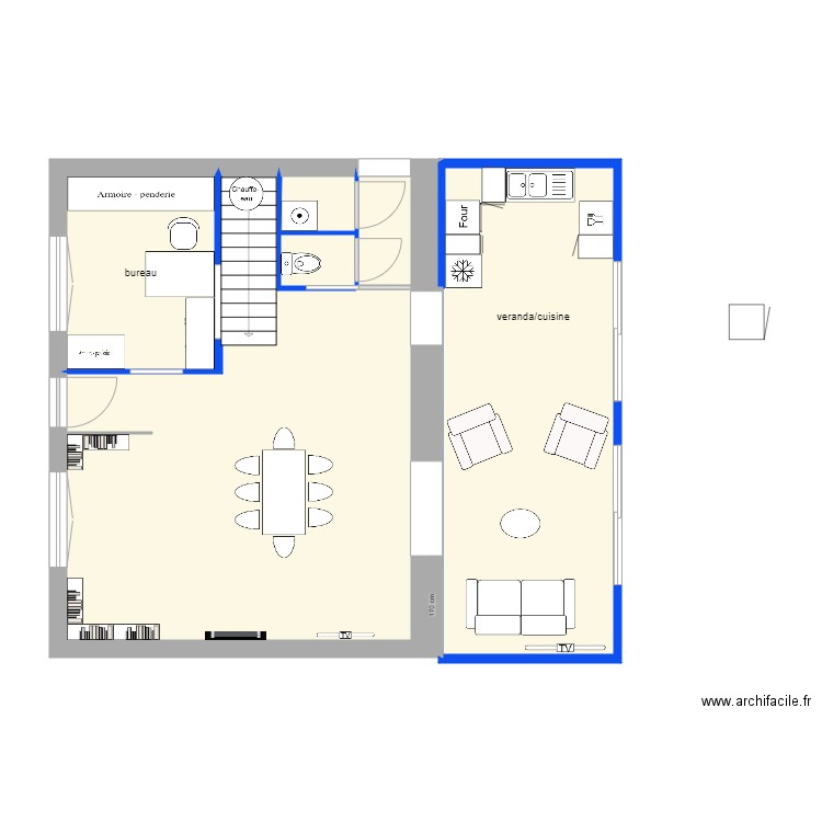 maison vildé. Plan de 0 pièce et 0 m2
