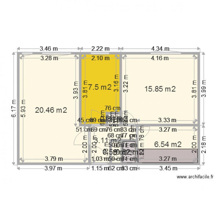 maison breuillet. Plan de 0 pièce et 0 m2