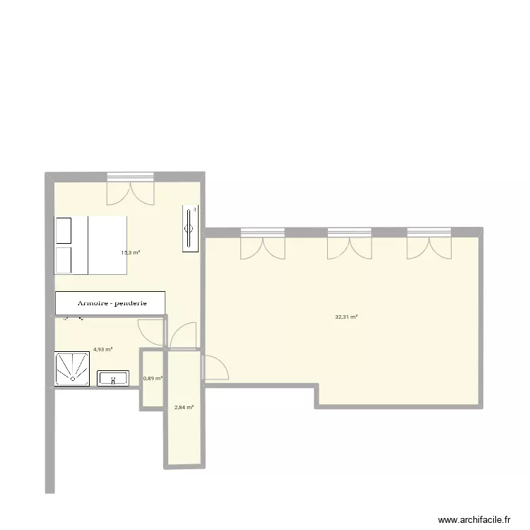 Goulard. Plan de 