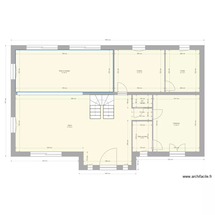 fossi rdc 1. Plan de 