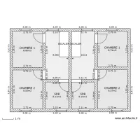 PLAN RECH DUPLEX 1 ER ETAGE