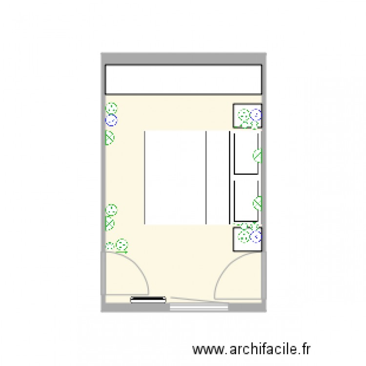 CHAMBRE 2. Plan de 0 pièce et 0 m2