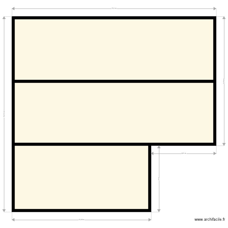 vide sanitaire. Plan de 0 pièce et 0 m2