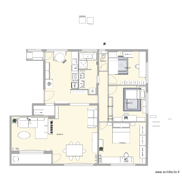 48 mar foch new kitchen bath. Plan de 0 pièce et 0 m2