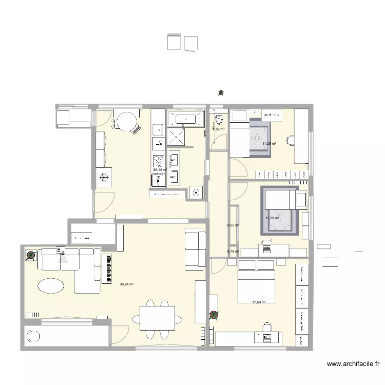 48 mar foch new kitchen bath. Plan de 
