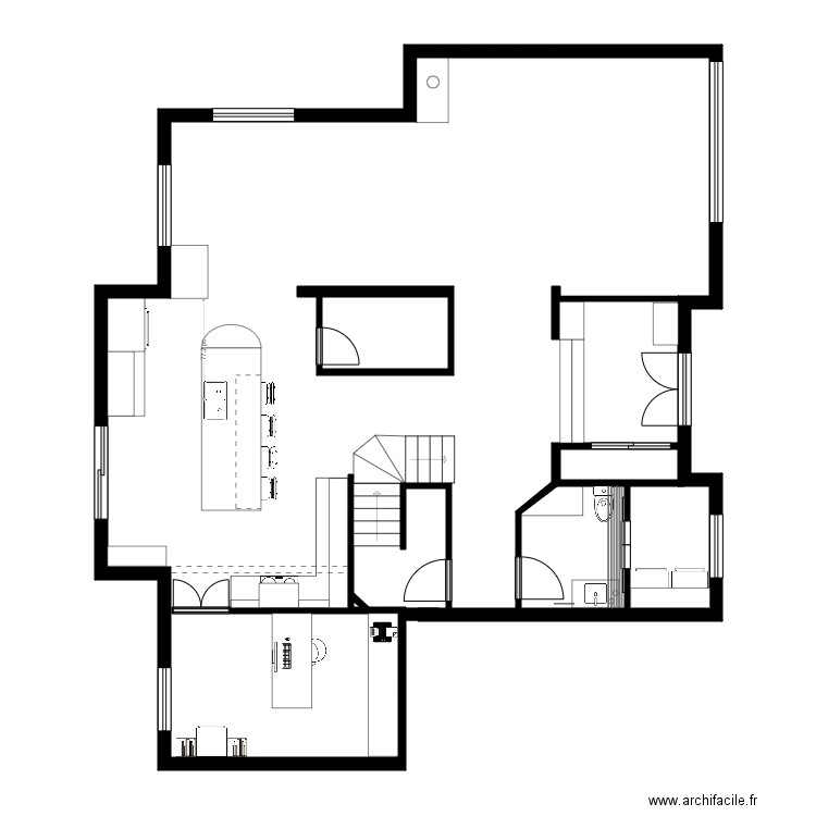 bureau 3. Plan de 0 pièce et 0 m2