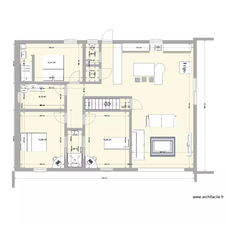 maison 9. Plan de 