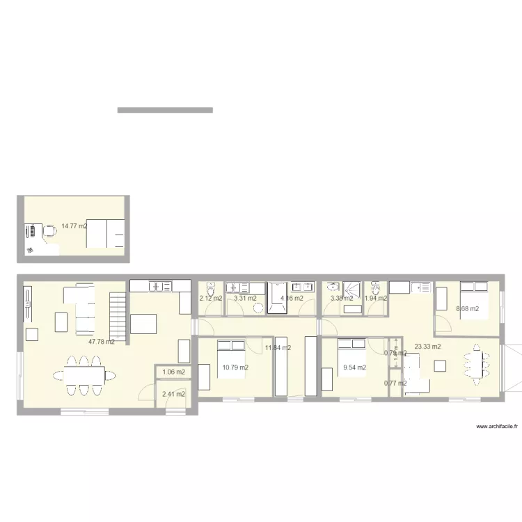 Maison la chaume 10. Plan de Maison la chaume 10. Plan de