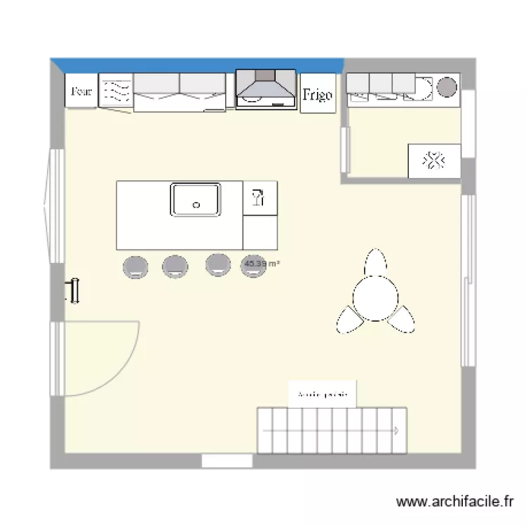 cuisine. Plan de cuisine. Plan de