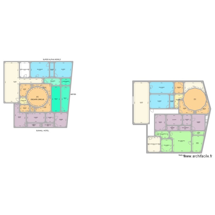 PLAN TREVE. Plan de 0 pièce et 0 m2
