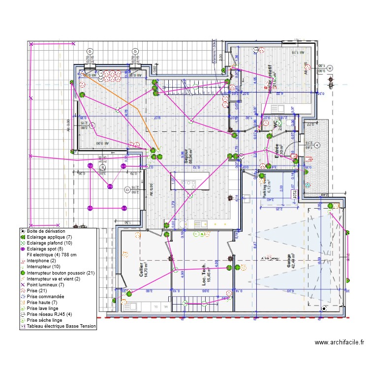 FINA RDC. Plan de 0 pièce et 0 m2