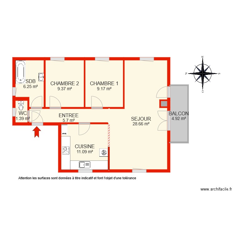 BI 6149 . Plan de 0 pièce et 0 m2