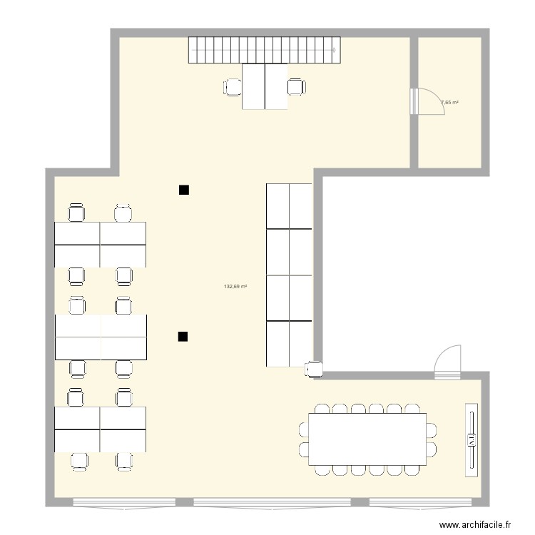 Plan locaux v1. Plan de 0 pièce et 0 m2