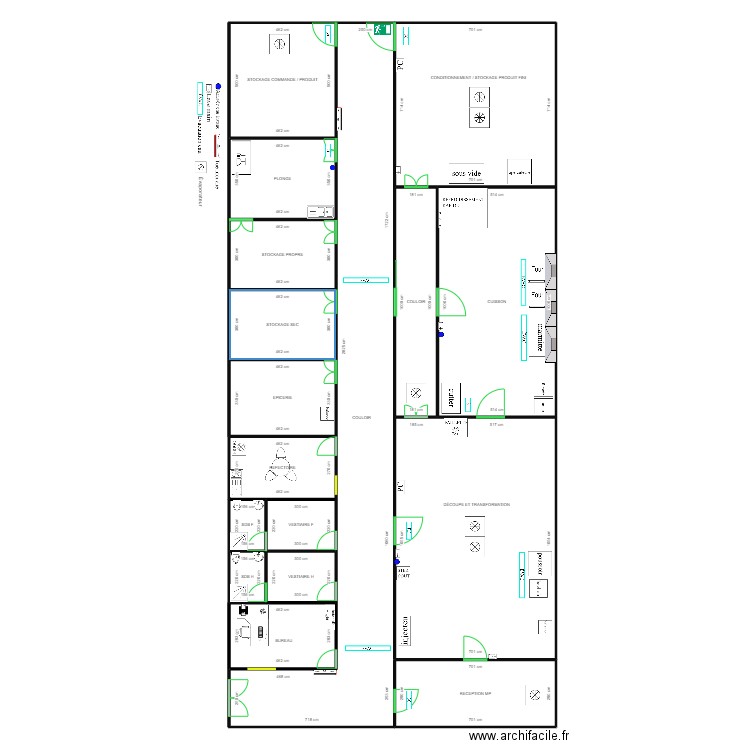 PLAN CHARCUTERIE. Plan de 0 pièce et 0 m2