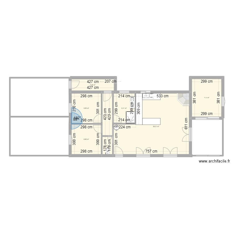 cuisine. Plan de 0 pièce et 0 m2