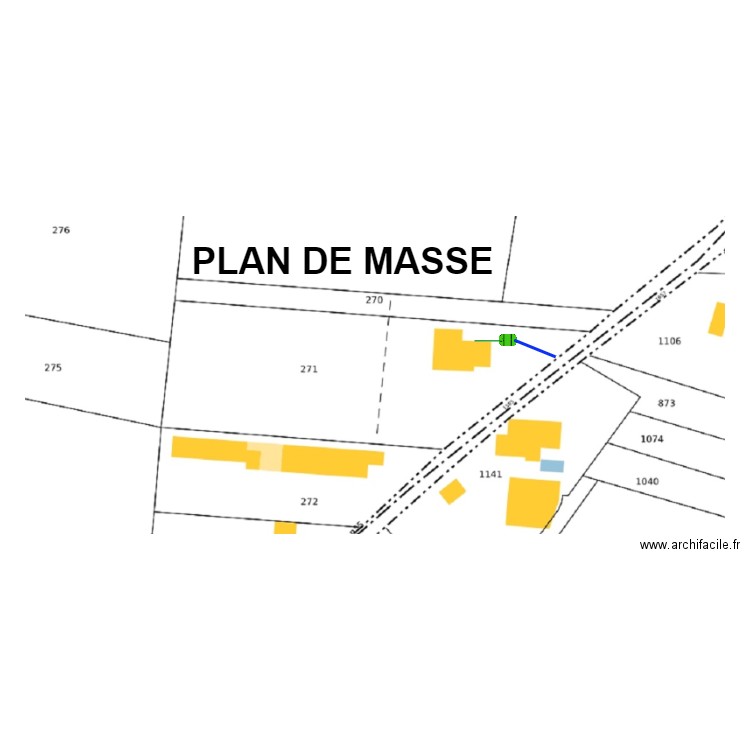 Provezza. Plan de 0 pièce et 0 m2