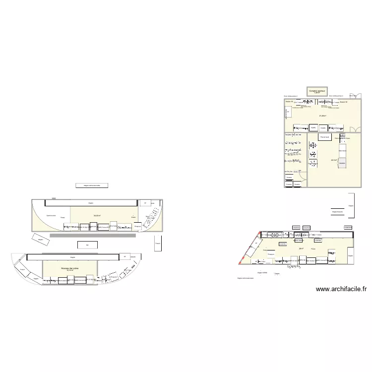 Bar Hospice summer. Plan de 