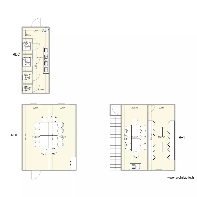 EAB CHANTIER RILLIEUX NOUVEL R. Plan de 